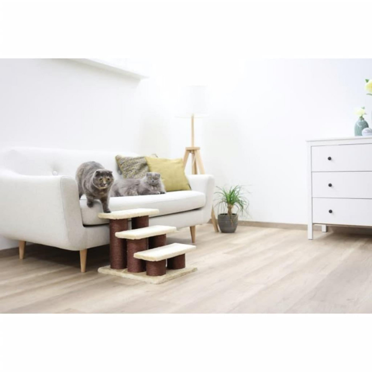 KERBL Kerbl Marches pour animaux de compagnie Easy Climb 45x35x34 cm 82410