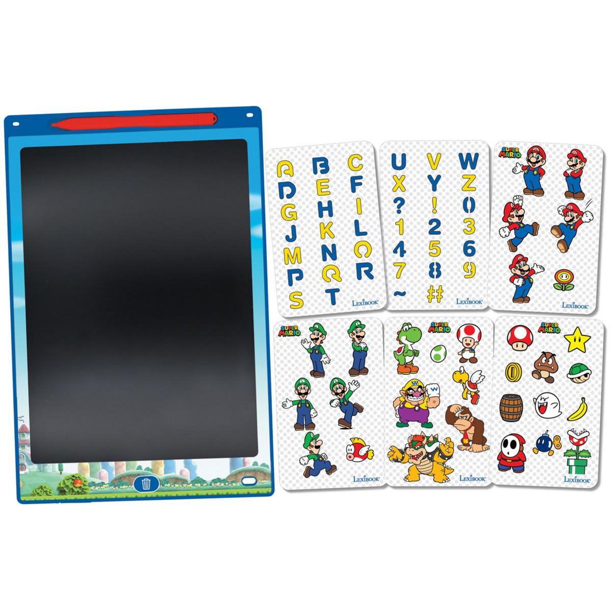 Lexibook Tablette à Dessins électronique multicolore Mario
