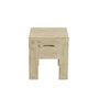 Voir la diapositive 2 : Paris Prix Tabouret en Bois  Will  40cm Blanc