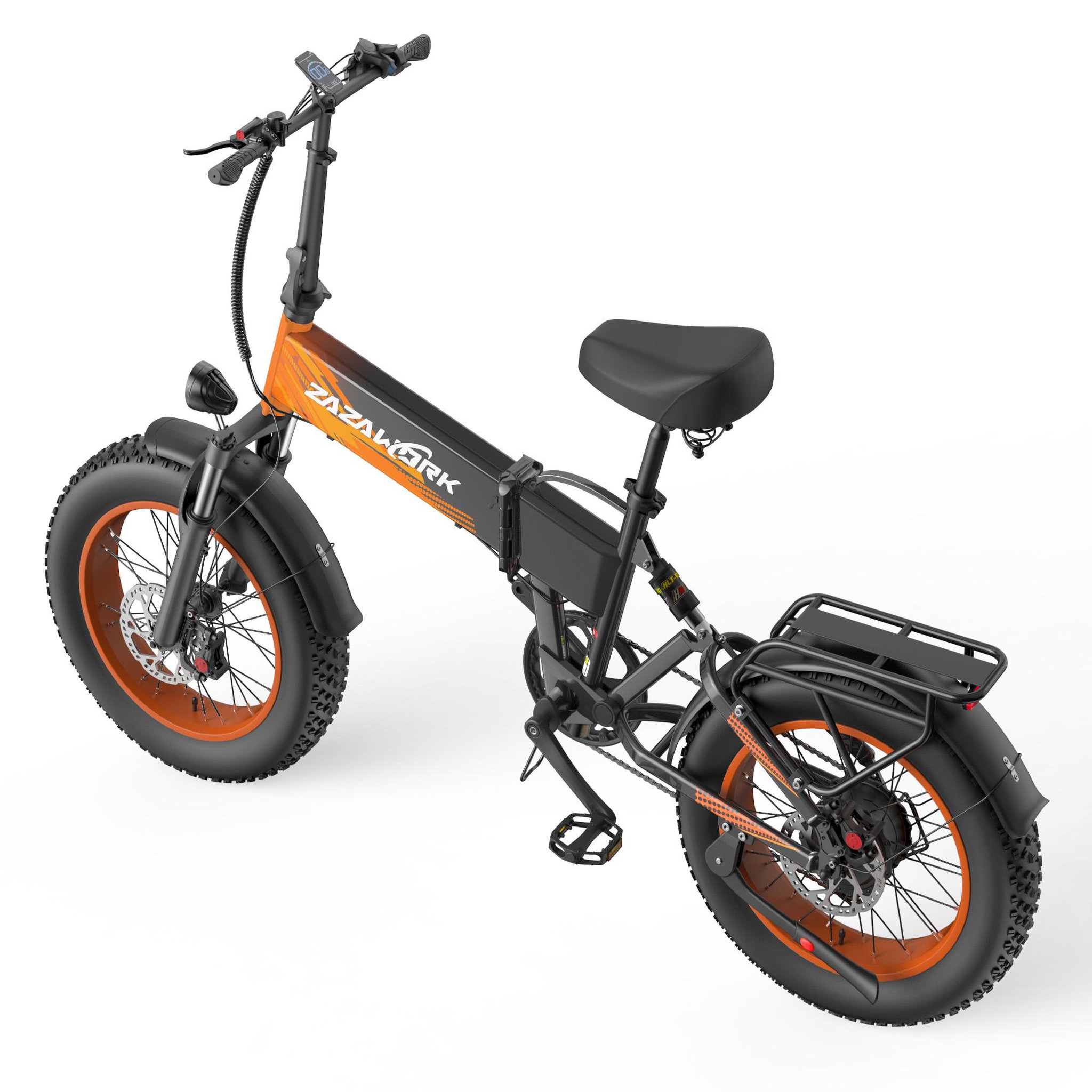 Voir la diapositive 4 : ZAZAWORK Vélo électrique pliable ZAZAWORK CF1000