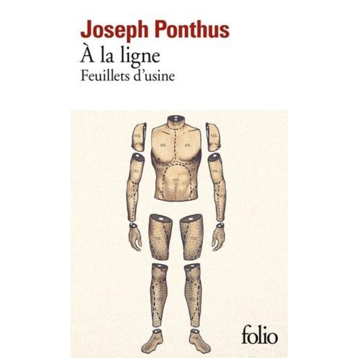 A LA LIGNE. FEUILLETS D'USINE, Ponthus Joseph