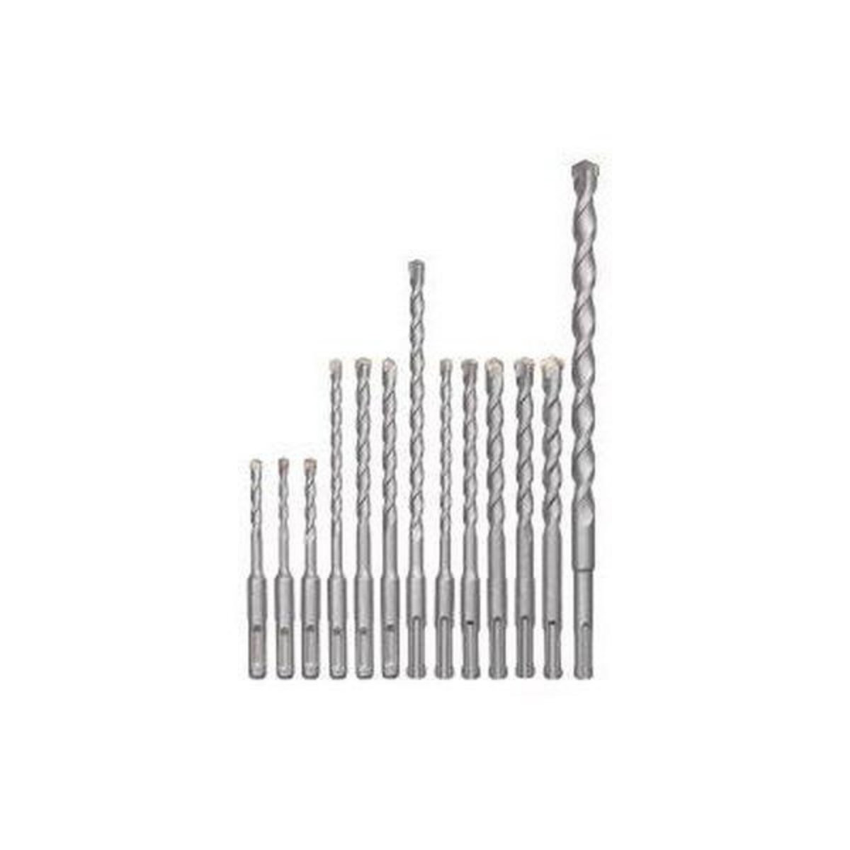 KWB Jeu de 12 mèches SDS PLUS