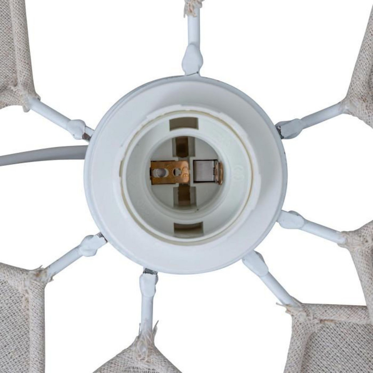 ATMOSPHERA Lampe Suspension Pétale  Naya  100cm Beige