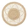 Voir la diapositive 3 : ATMOSPHERA Décoration Murale Ronde  Seagrass  38cm Naturel