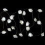 Voir la diapositive 3 : Paris Prix Guirlande Lumineuse 10 LED  Rose  180cm Blanc