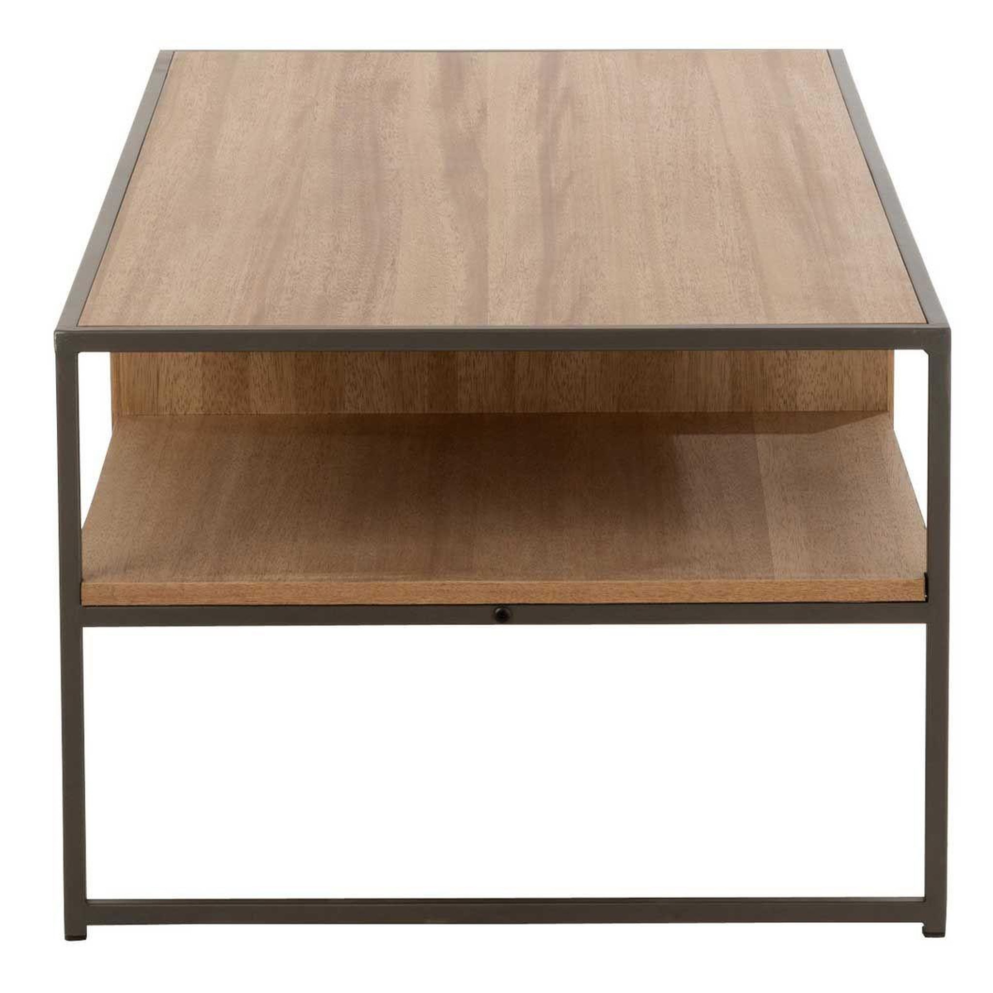 Voir la diapositive 3 : J-LINE Meuble tv 1 tiroir  giuseppe  120cm naturel