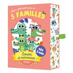 Editions Auzou Mon premier jeu de 5 familles - Jeu de cartes