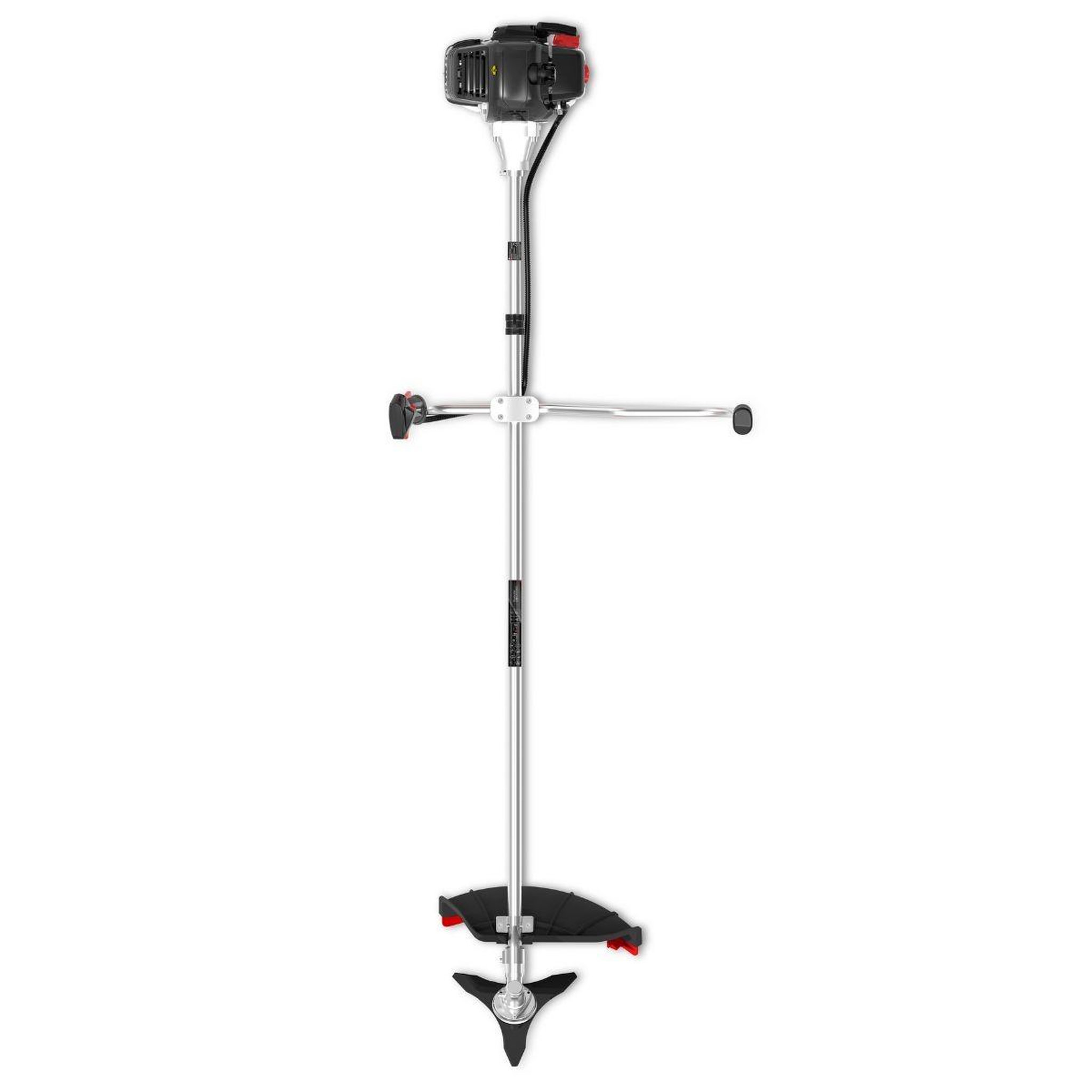 Voir la diapositive 6 : BY TONINO LAMBORGHINI GARDEN MACHINERY Débroussailleuse thermique 52cm3- 2.9cv 2t easy start coupe 42cm fil nylon + lame 3 dents système anti-vibrations lamborghini