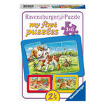 RAVENSBURGER Ravensburger - Jigsaw puzzle My Animal Friends, 3x6 pcs. 070626