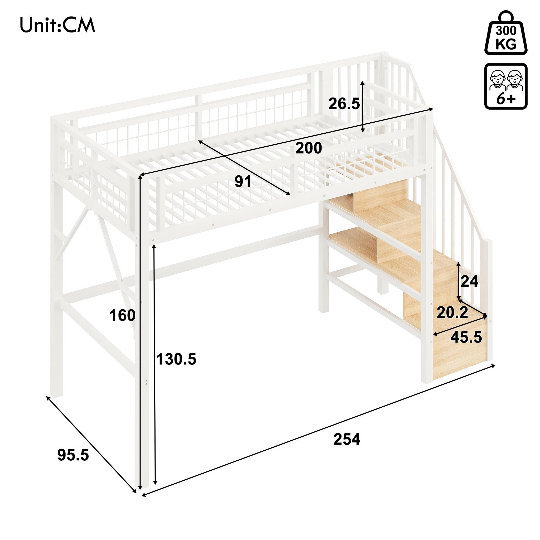 Voir la diapositive 3 : MERAX Lit mezzanine