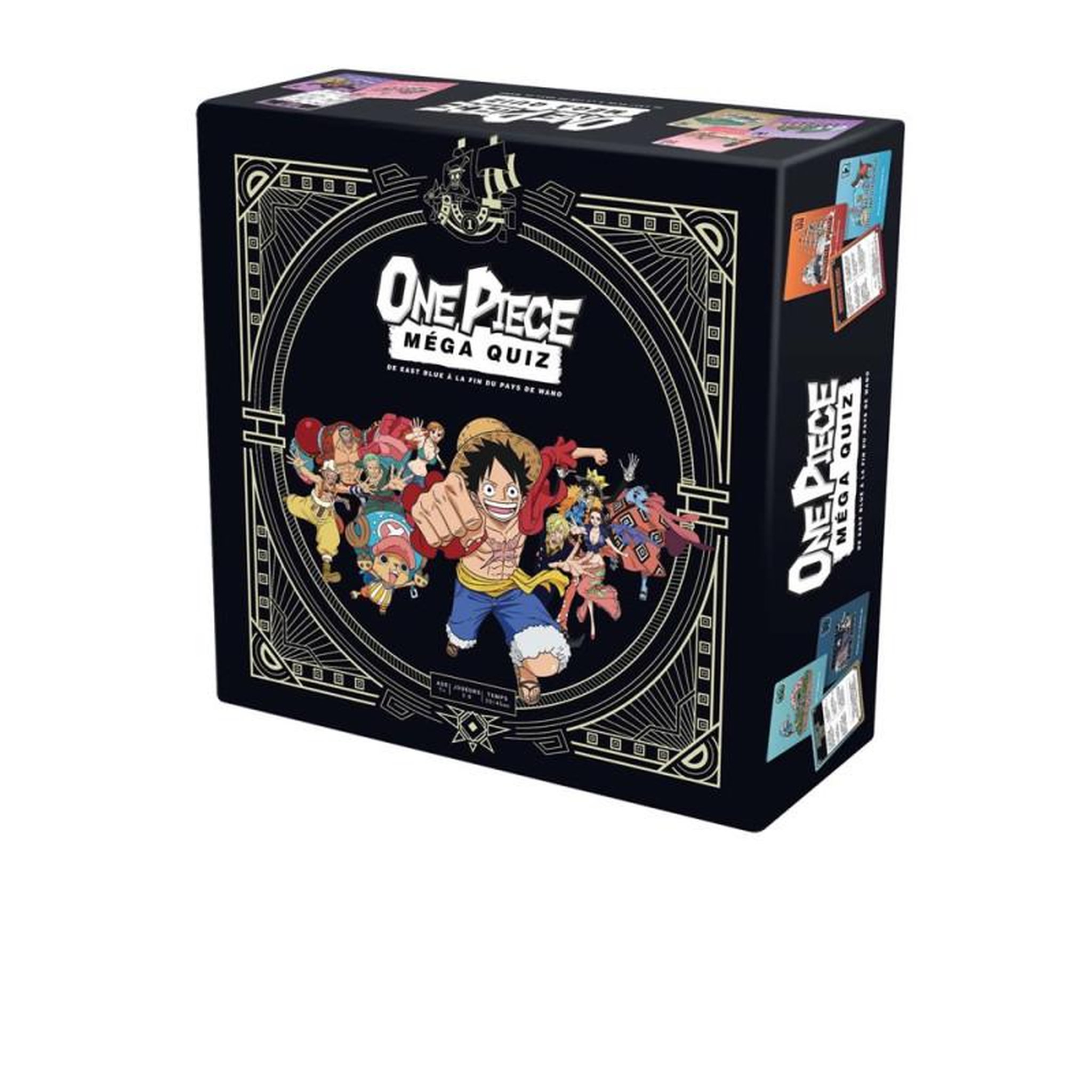 TOPI GAMES Jeu d'ambiance Topigames One Piece Méga Quiz