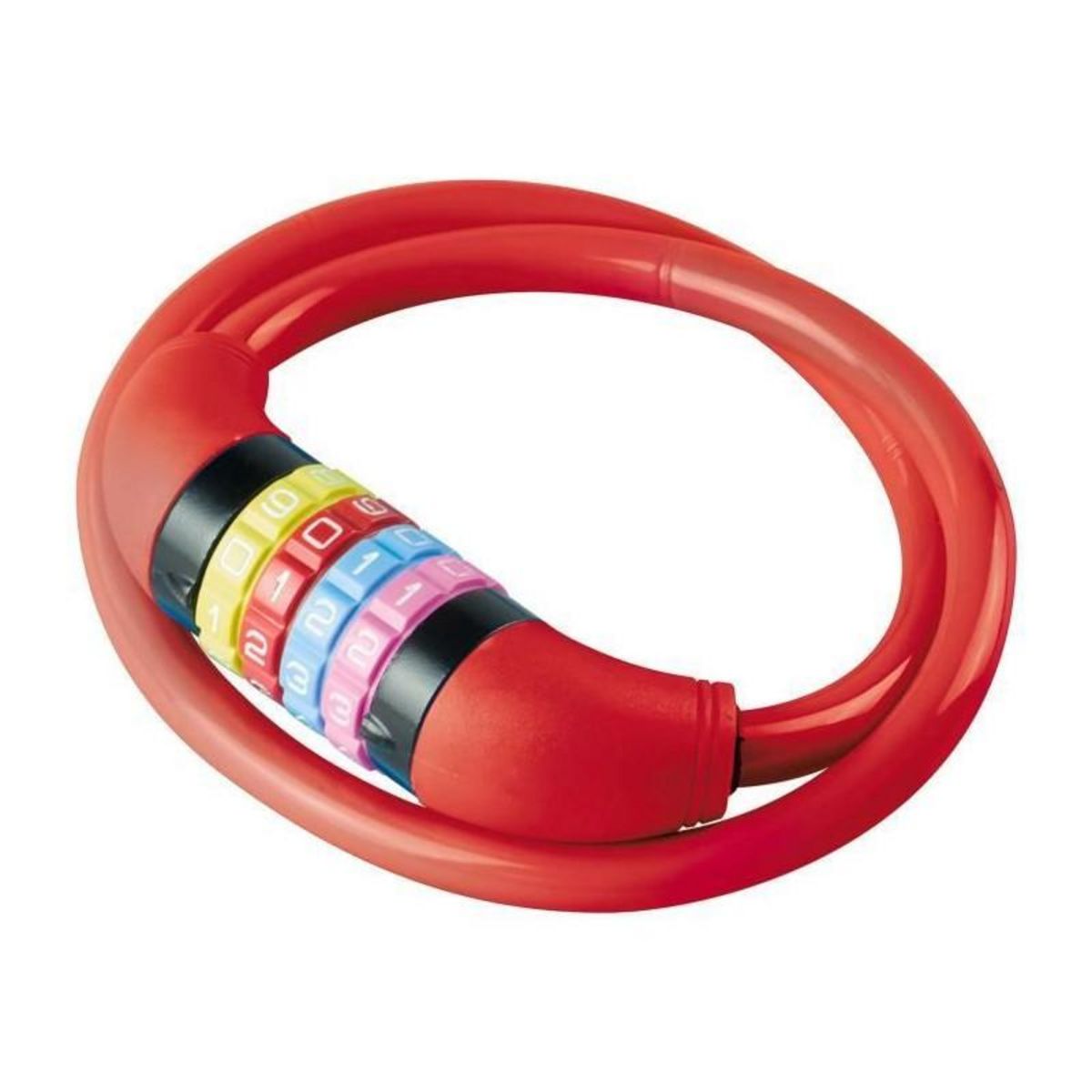 BURG WACHTER Antivol Kids vélo - BURG WACHTER - 210 C 65 KIDS - Couleur, code, 65 cm, acier 10 mm