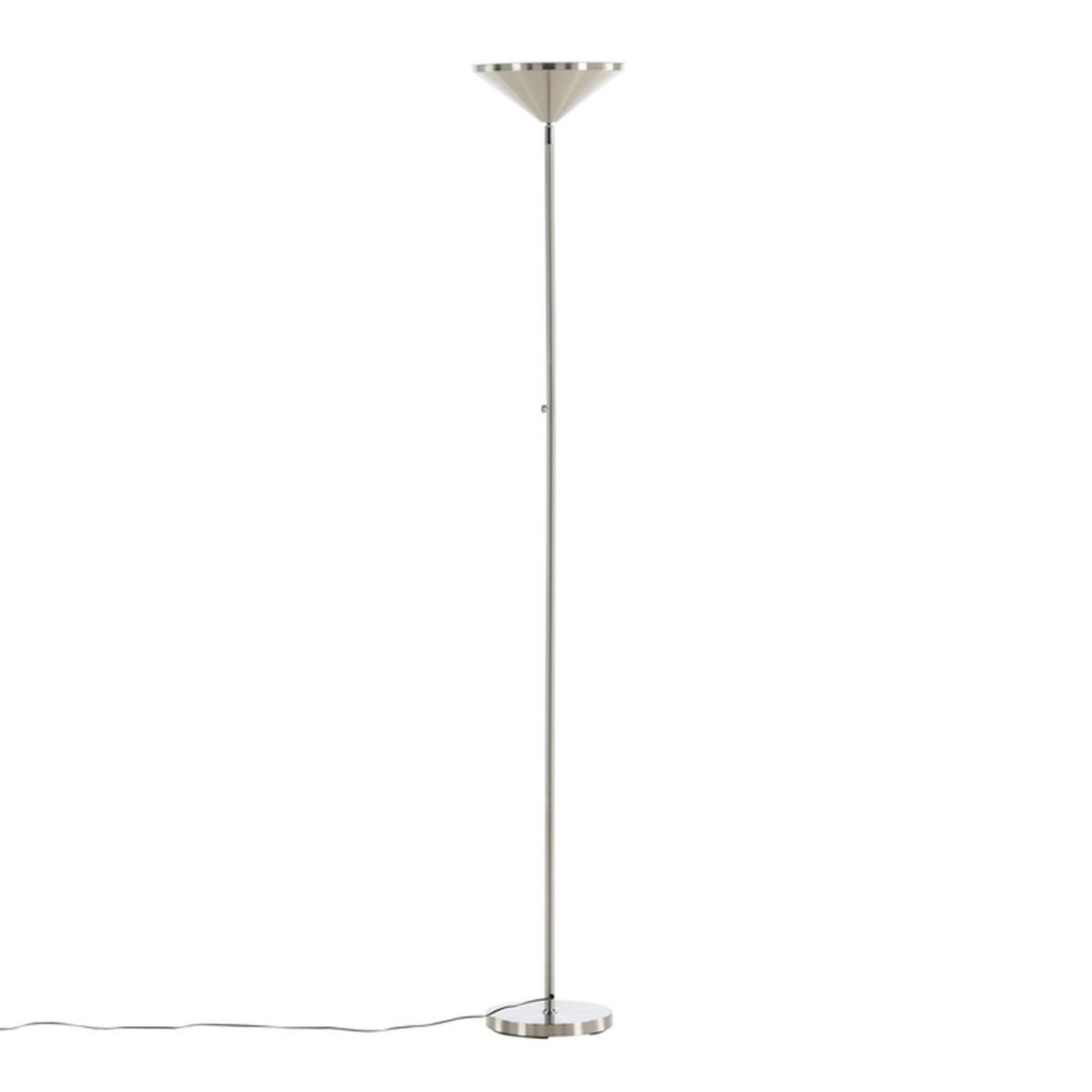 Paris Prix Lampadaire en métal  corong  180cm argent