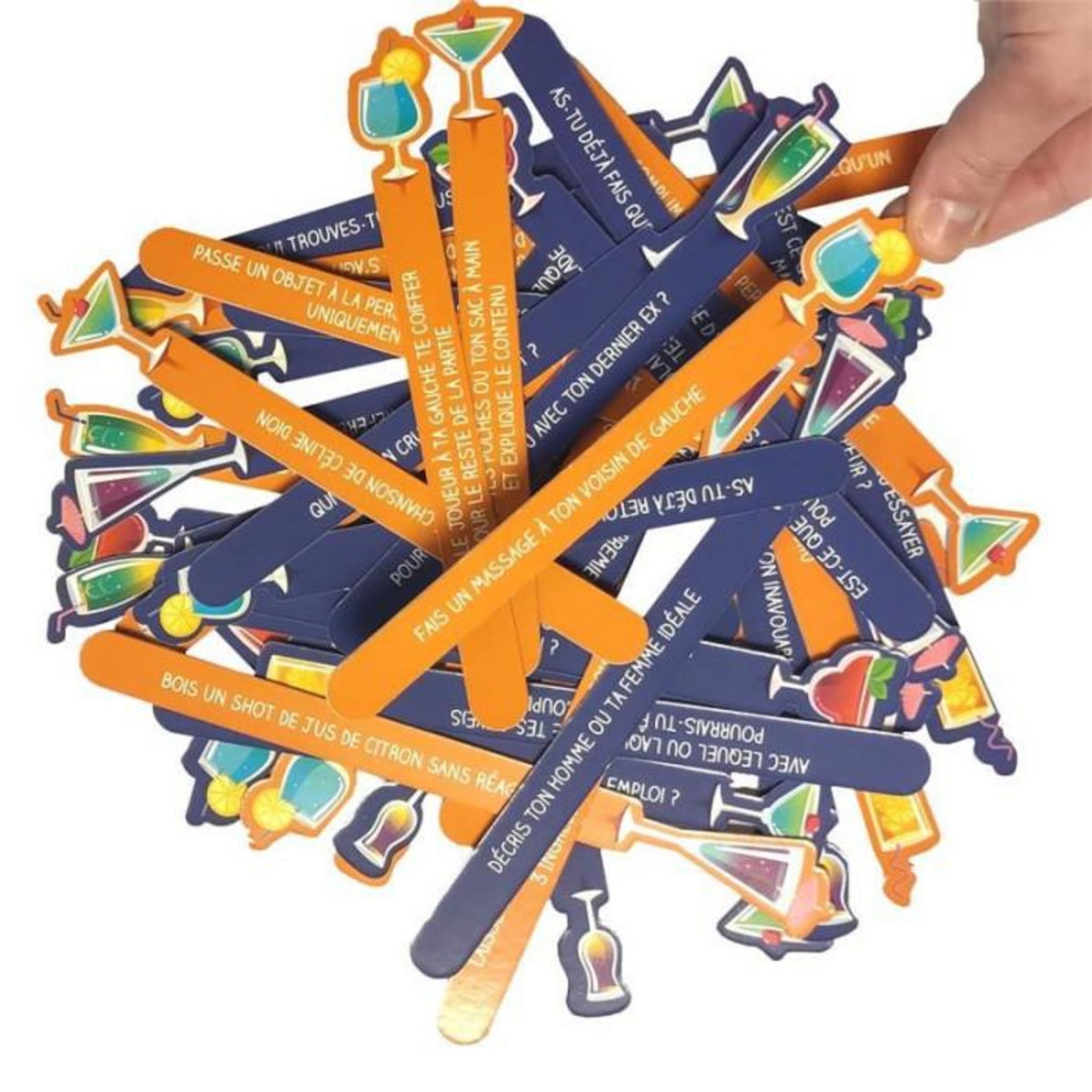 Paris Prix Jeu de Soirée  Action ou Vérité  20cm Multicolore