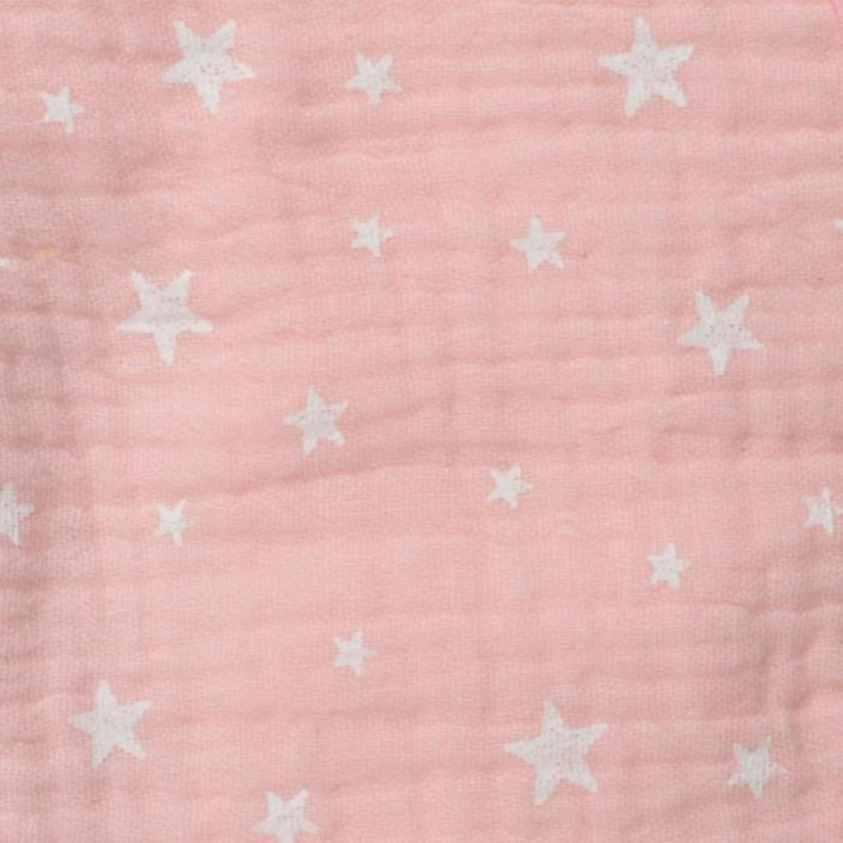 Paris Prix Lot de 3 Langes Bébé  Absorbant  70x70cm Rose