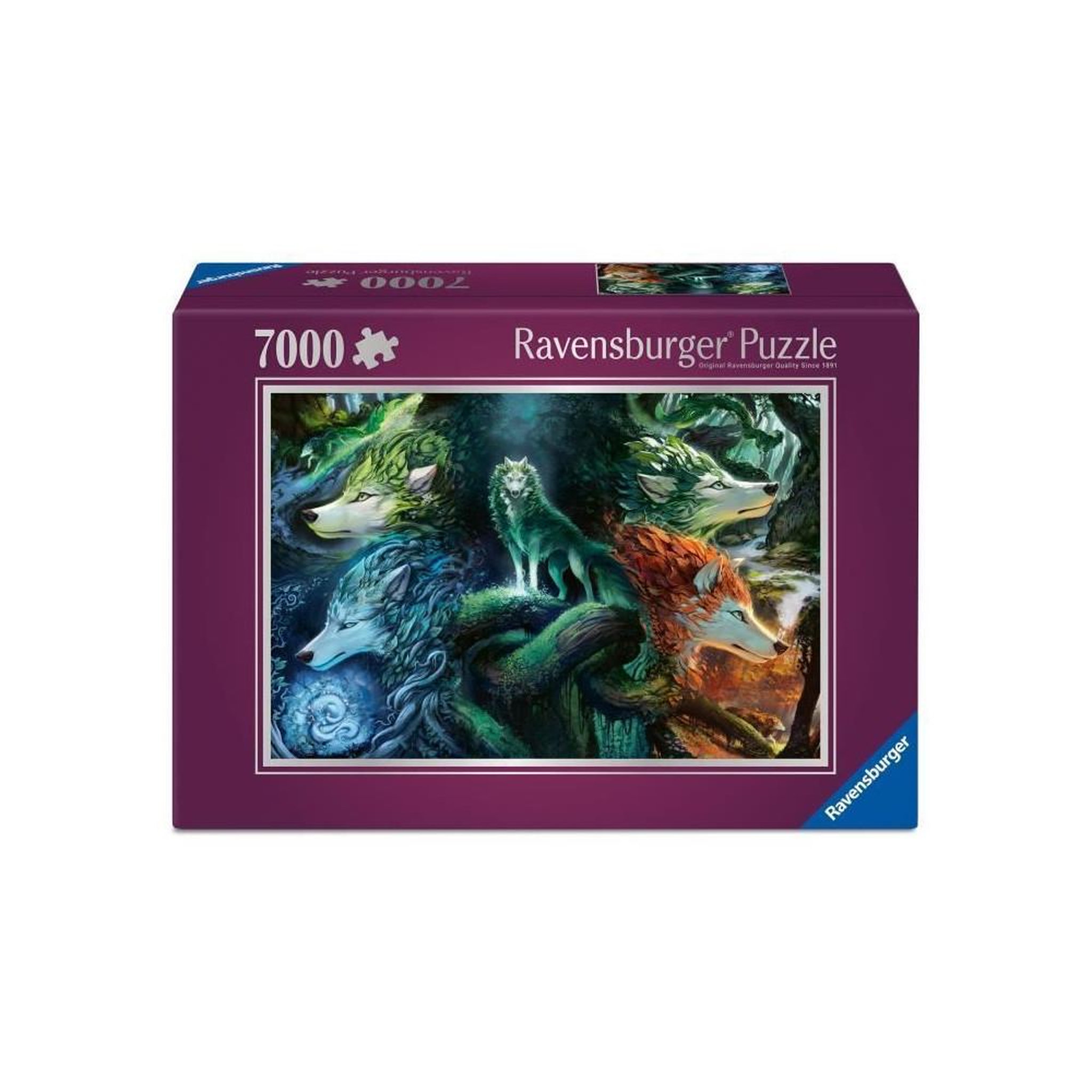RAVENSBURGER Puzzle 7000 pièces - Loup - Titre non définitif