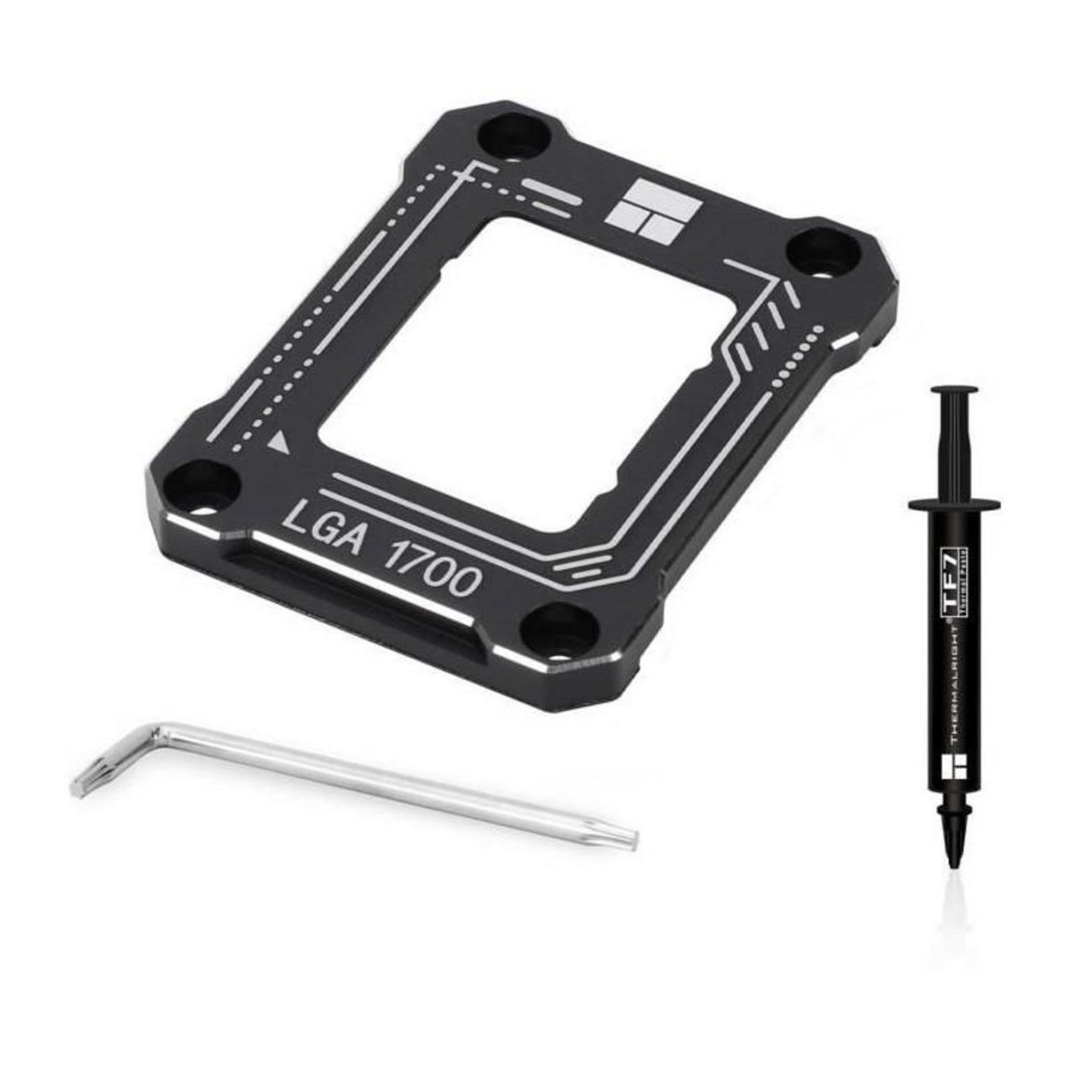 Thermalright THERMALRIGHT - LGA1700 Bending Corrector Frame - Cadre de renfort CPU - Noir - Pour socket Intel LGA1700 - Anti-déformation