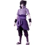 BANDAI Figurine Uchiwa Sasuke Rinnegan/Mangekyo Sharingan 17 cm Naruto Shippuden Anime Heroes