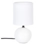 Voir la diapositive 1 : ATMOSPHERA Lampe à Poser Céramique  Boule  25cm Blanc Mat