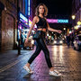 Voir la diapositive 5 : OZABI OZABI Sneakers Léopard Glitter Femme Plateforme MMXXIV