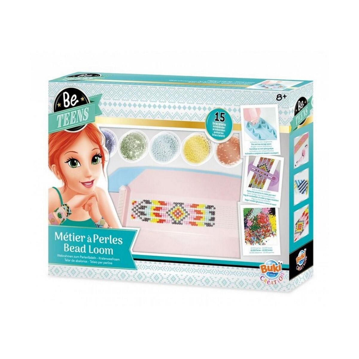 BUKI Be Teens - Kit de Création de Bracelets en Perles