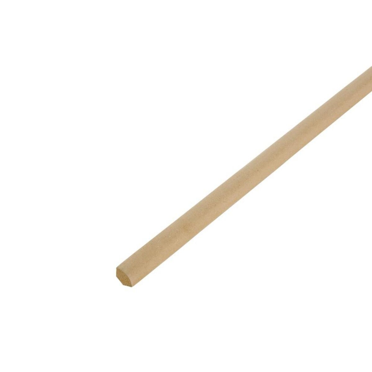 CENTRALE BRICO Quart-de-rond médium (MDF) arrondi , 18 x 18 mm, L. 2.44 m