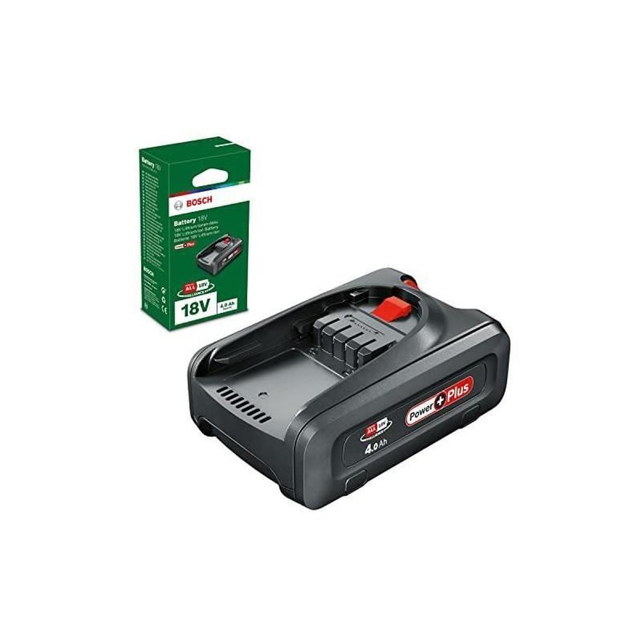 Voir la diapositive 3 : BOSCH Batterie Power Plus Power for ALL 18 4Ah