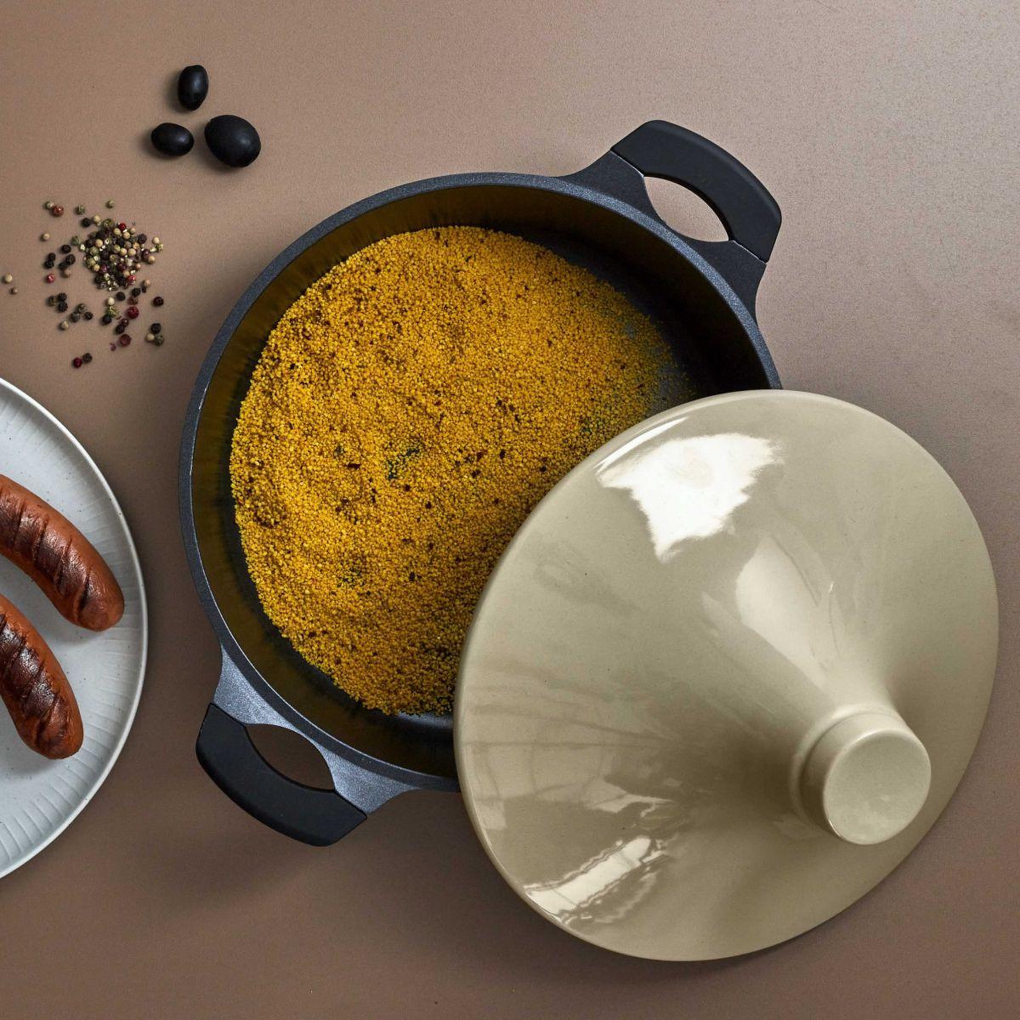Voir la diapositive 3 : COOK CONCEPT Tajine 28cm induction