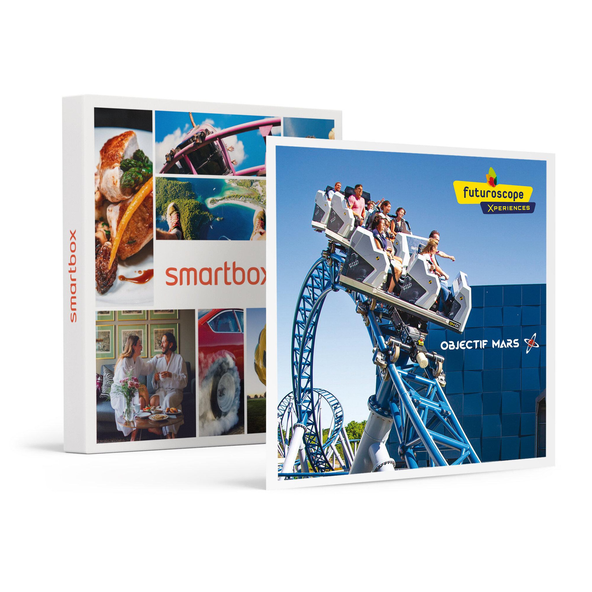 Voir la diapositive 1 : Smartbox Journée au Futuroscope en 2025 : 2 billets adulte - Coffret Cadeau Multi-thèmes