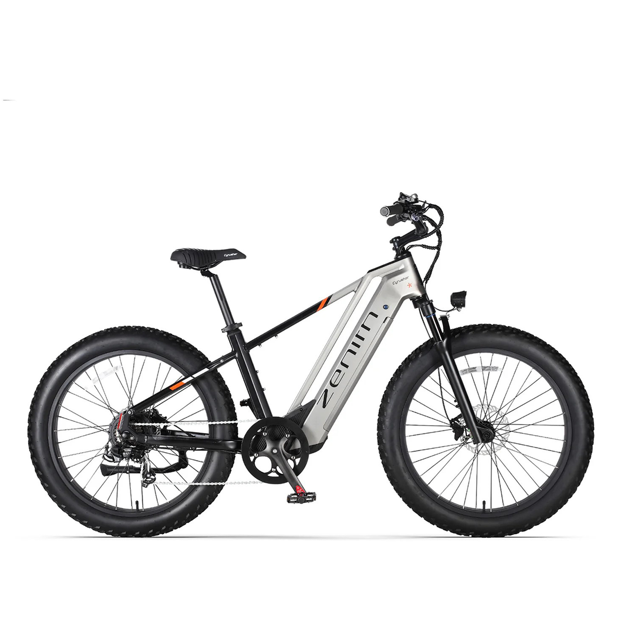 Voir la diapositive 1 : CYRUSHER Vélo électrique Cyrusher Zenith Fat Tire 26 pouces
