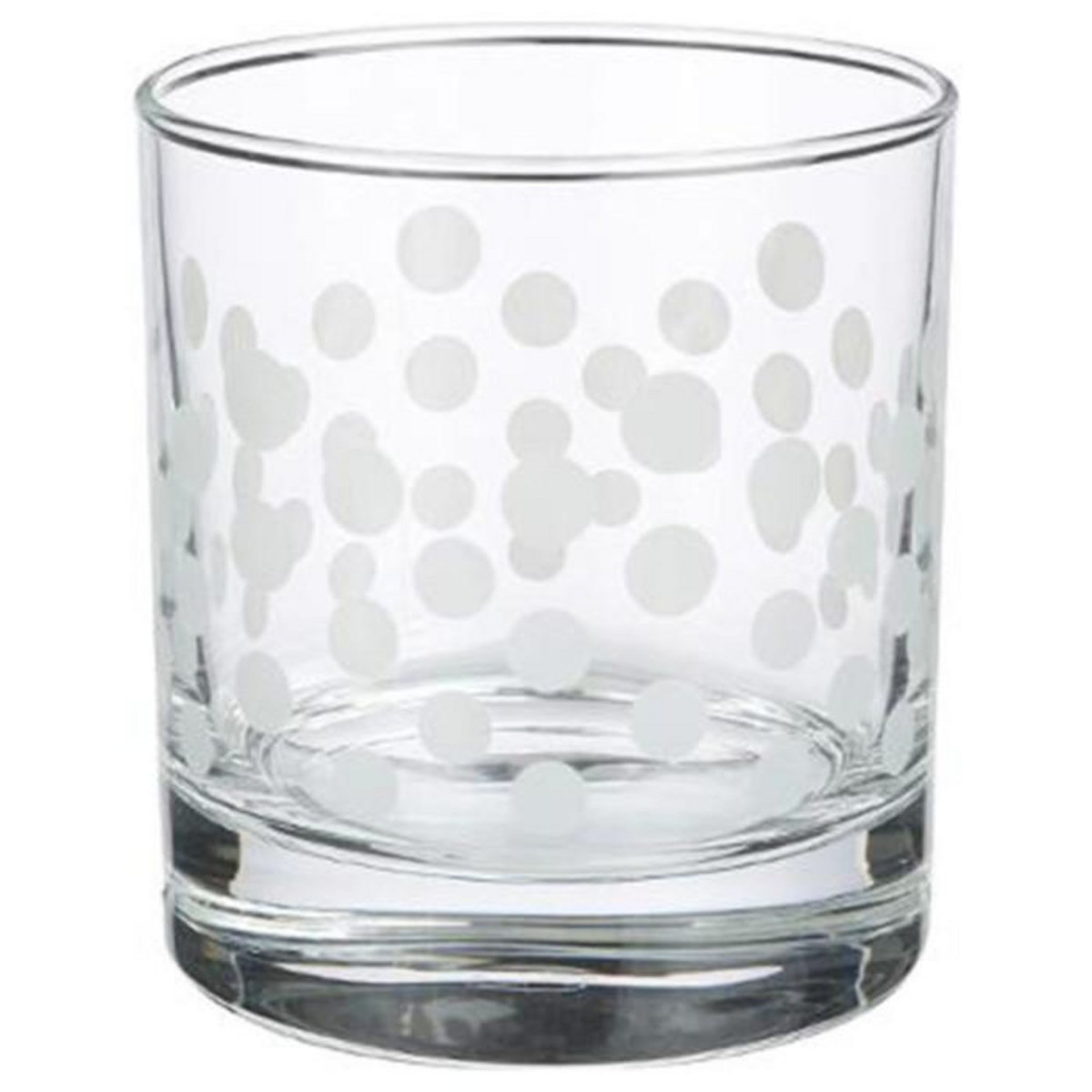 SECRET DE GOURMET Lot de 4 Gobelets à Eau  Toni'eau  30cl Transparent