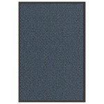 VIDAXL Paillasson bleu 60x90 cm