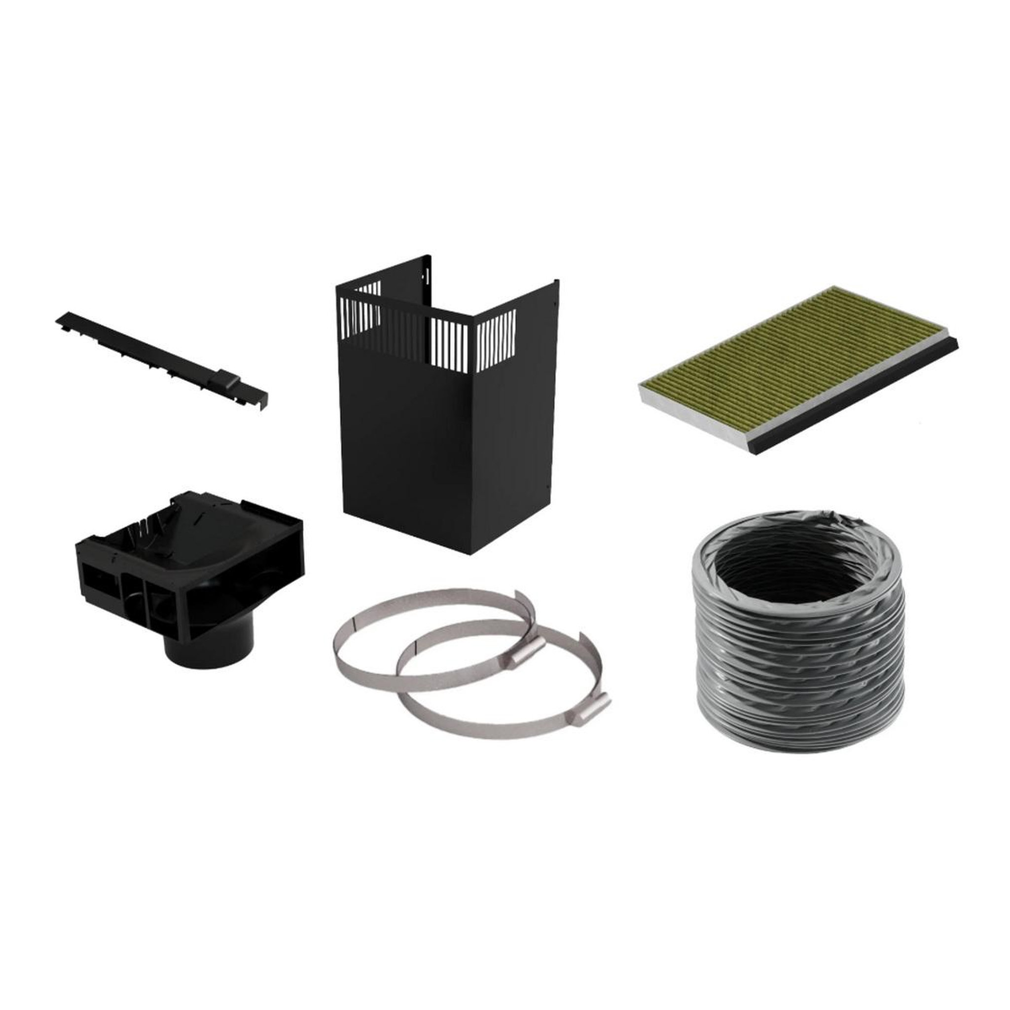 BOSCH Kit de recyclage cleanair pour hotte - dwz1fb6i6