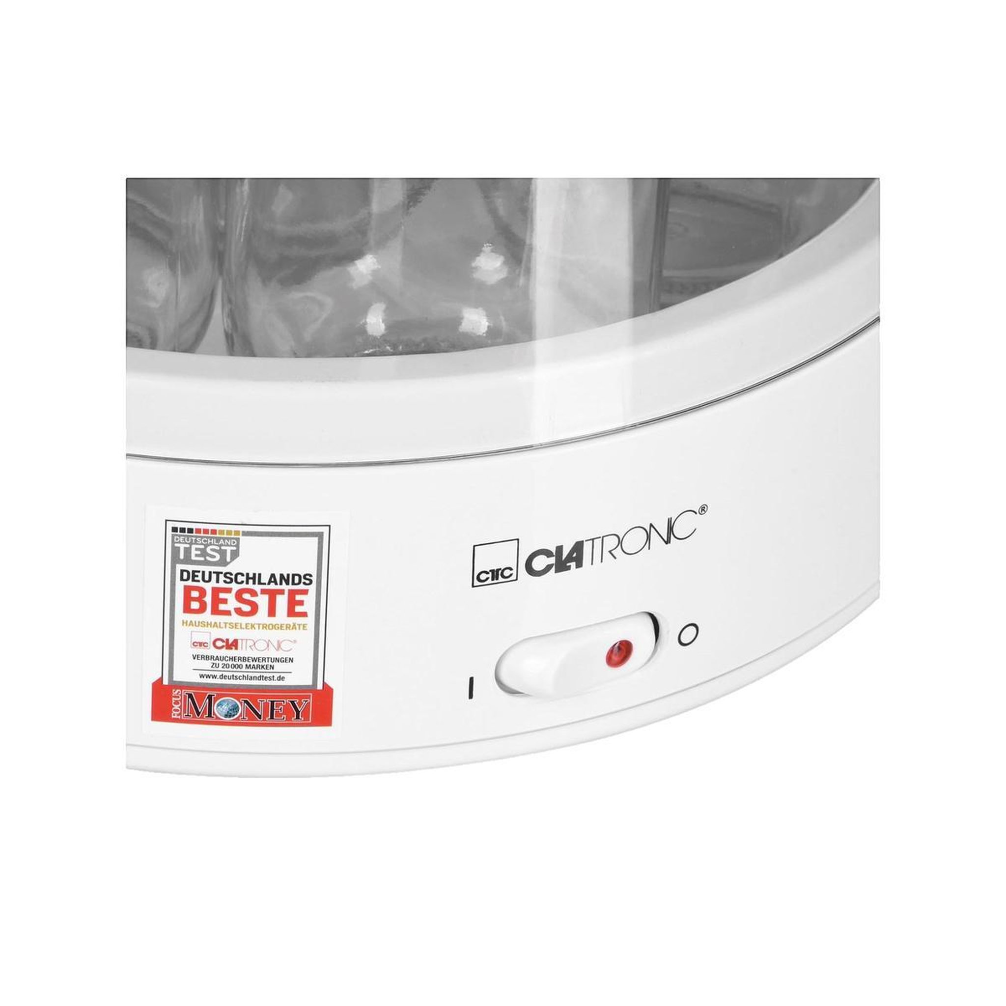 Voir la diapositive 2 : CLATRONIC Yaourtière Clatronic JM 3344 capacité 1,1 litre