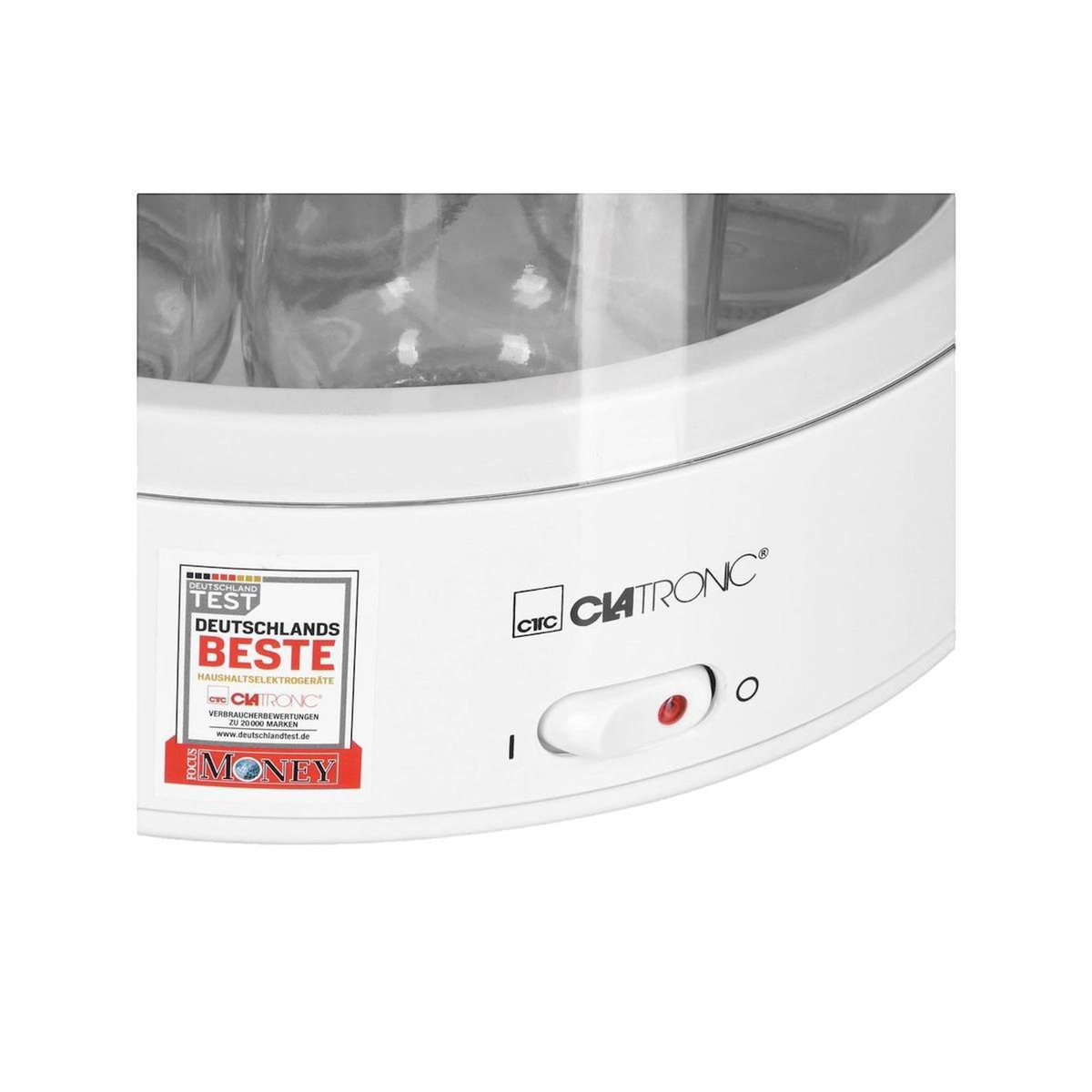 CLATRONIC Yaourtière Clatronic JM 3344 capacité 1,1 litre