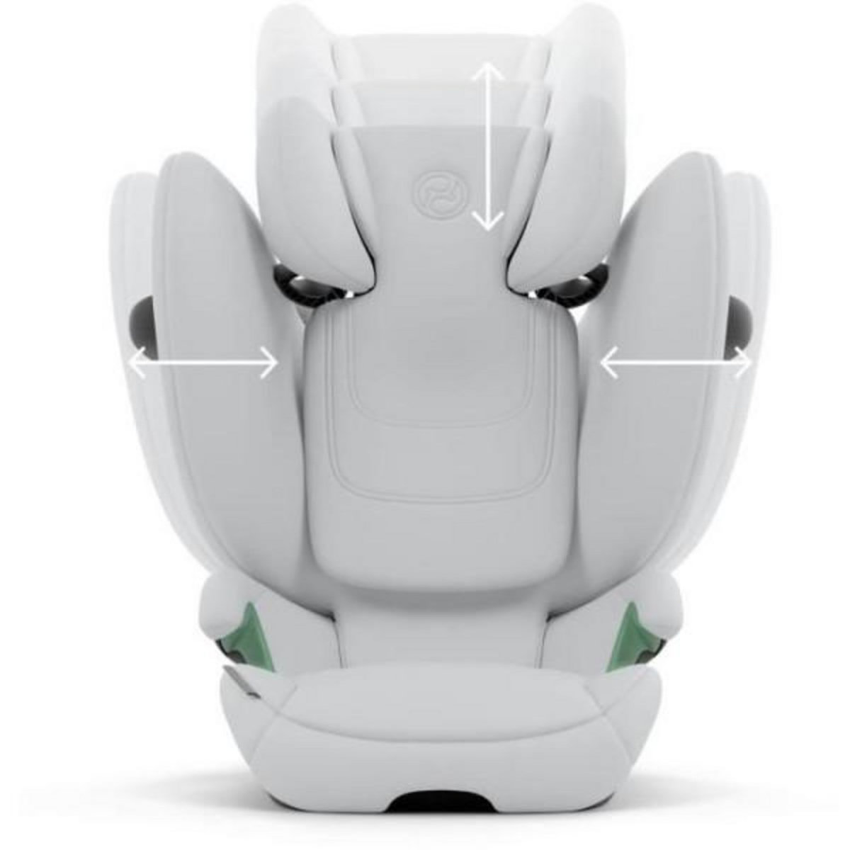 CYBEX Siege Auto  Cybex Gold SOLUTION G2 I-FIX 3 a 12 ans - Groupe 2/3 - 100 a 150 cm Fog Grey | light grey