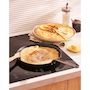 Voir la diapositive 3 : De buyer Crêpière antiadhésive céramique 30cm - 8225.30