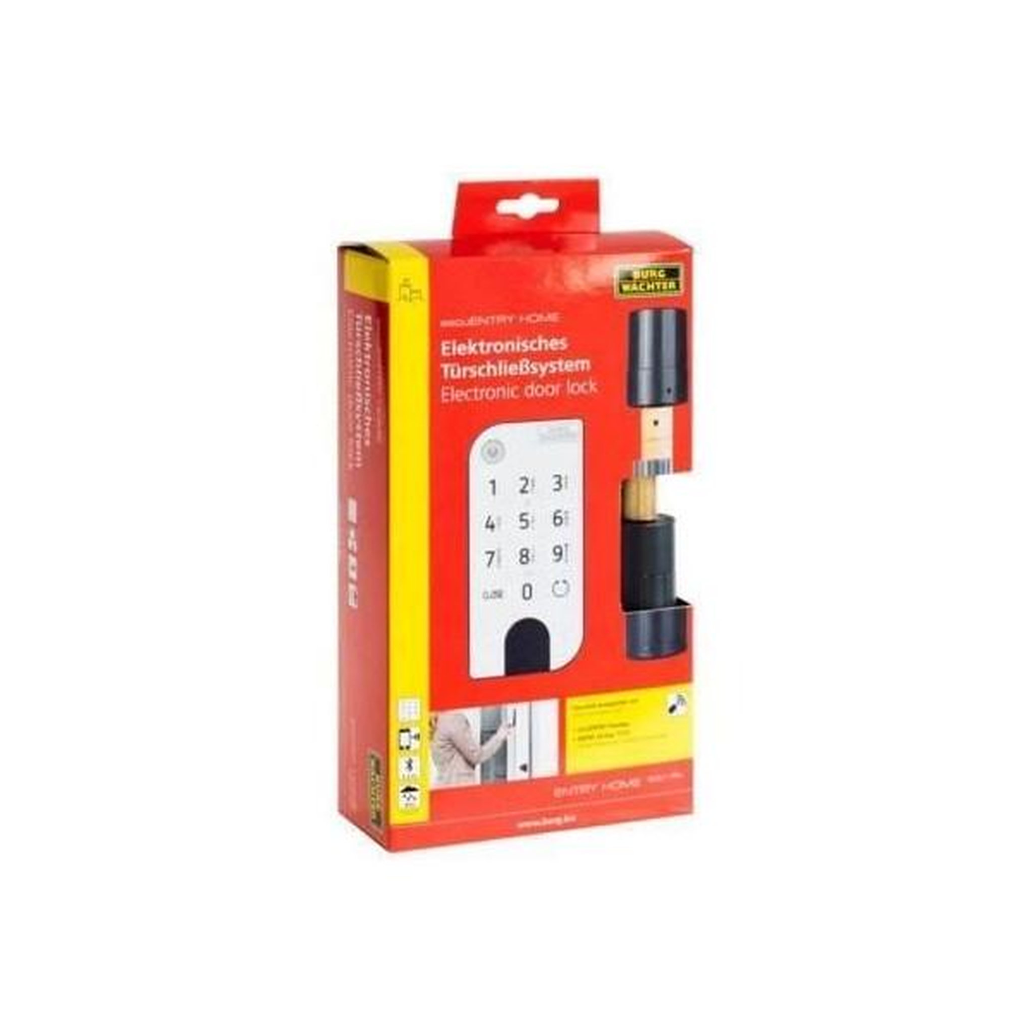 Voir la diapositive 6 : BURG WACHTER Cylindre électronique burg-wächter secuentry home 5001 avec clavier pincode entry - 6 utilisateurs