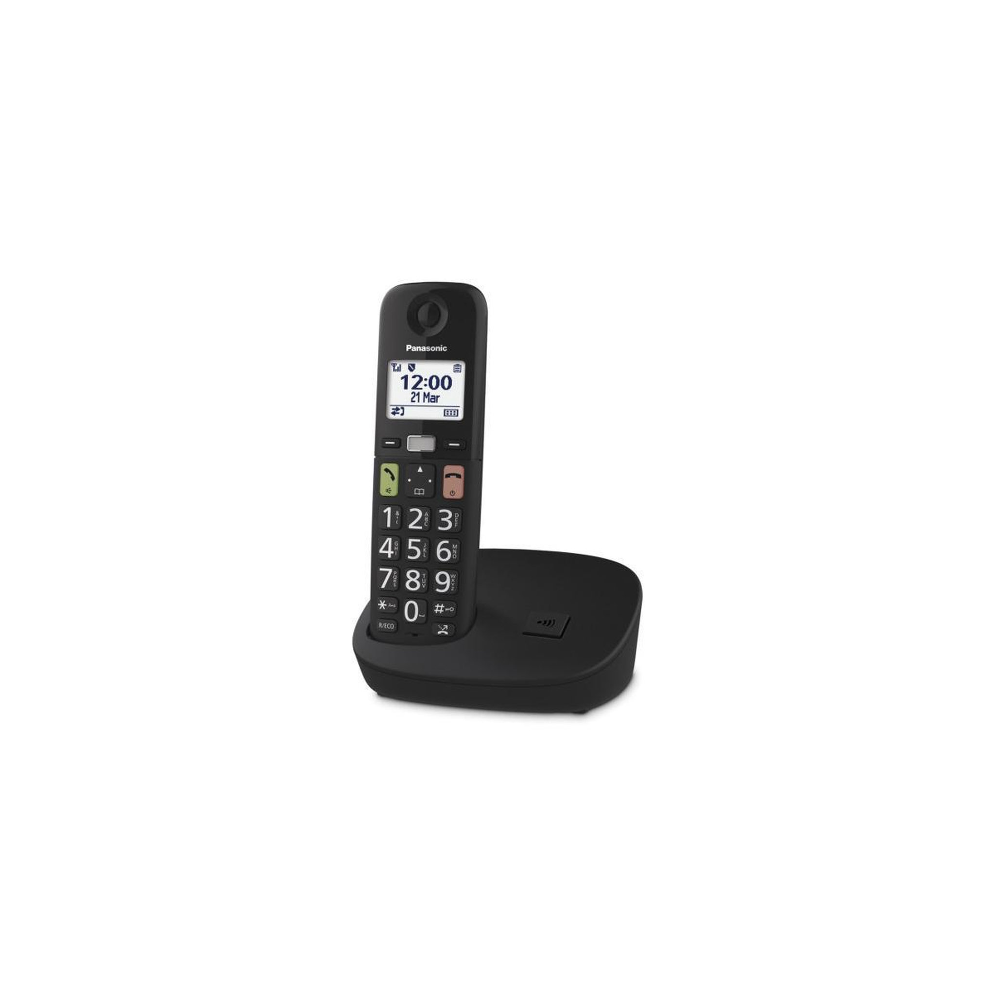 Voir la diapositive 2 : PANASONIC Téléphone sans fil KX-TGU110EXB