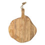 Voir la diapositive 2 : Paris Prix Planche à Découper Ronde  Bois  52cm Naturel