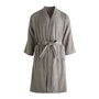 Voir la diapositive 2 : ACTUEL Peignoir kimono uni en coton 300gsm