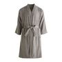 Voir la diapositive 2 : ACTUEL Peignoir kimono uni en coton 300gsm