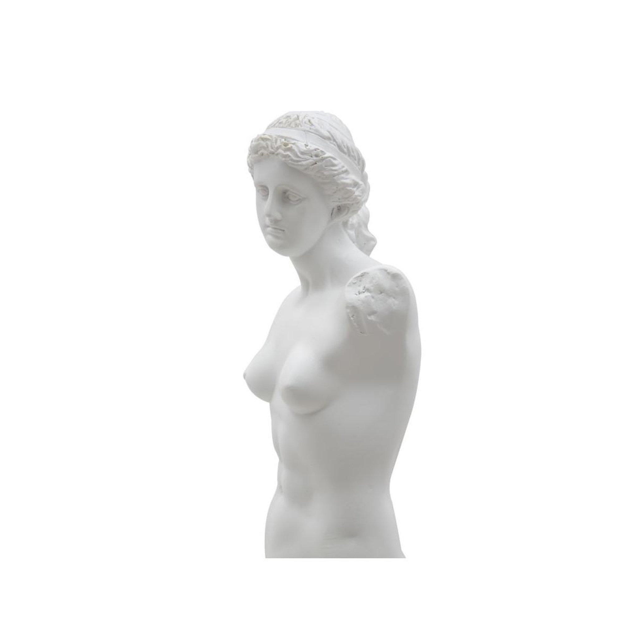 Voir la diapositive 3 : Paris Prix Statuette sculpture  femme  49cm blanc