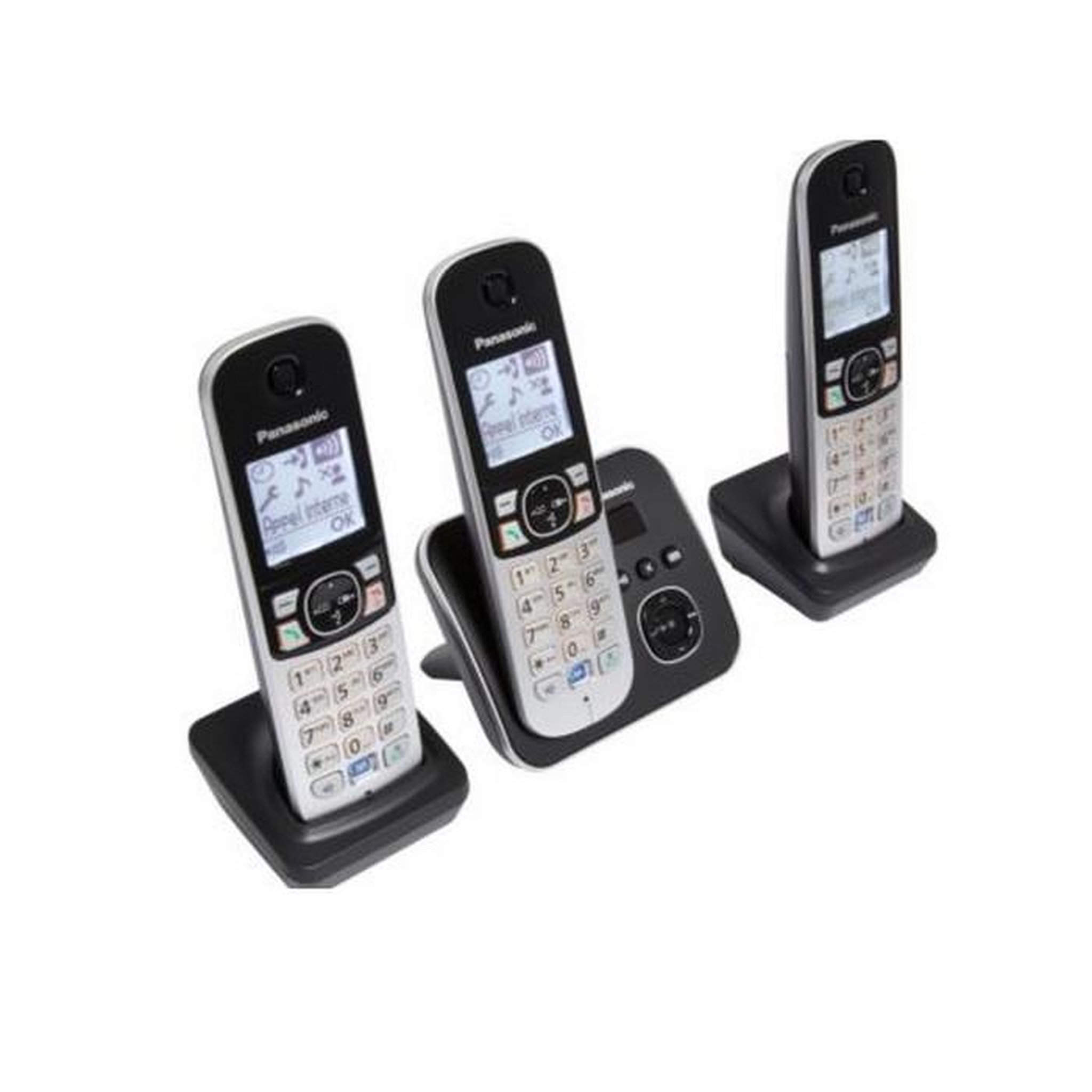 Voir la diapositive 6 : PANASONIC Téléphone sans fil KX-TG6823