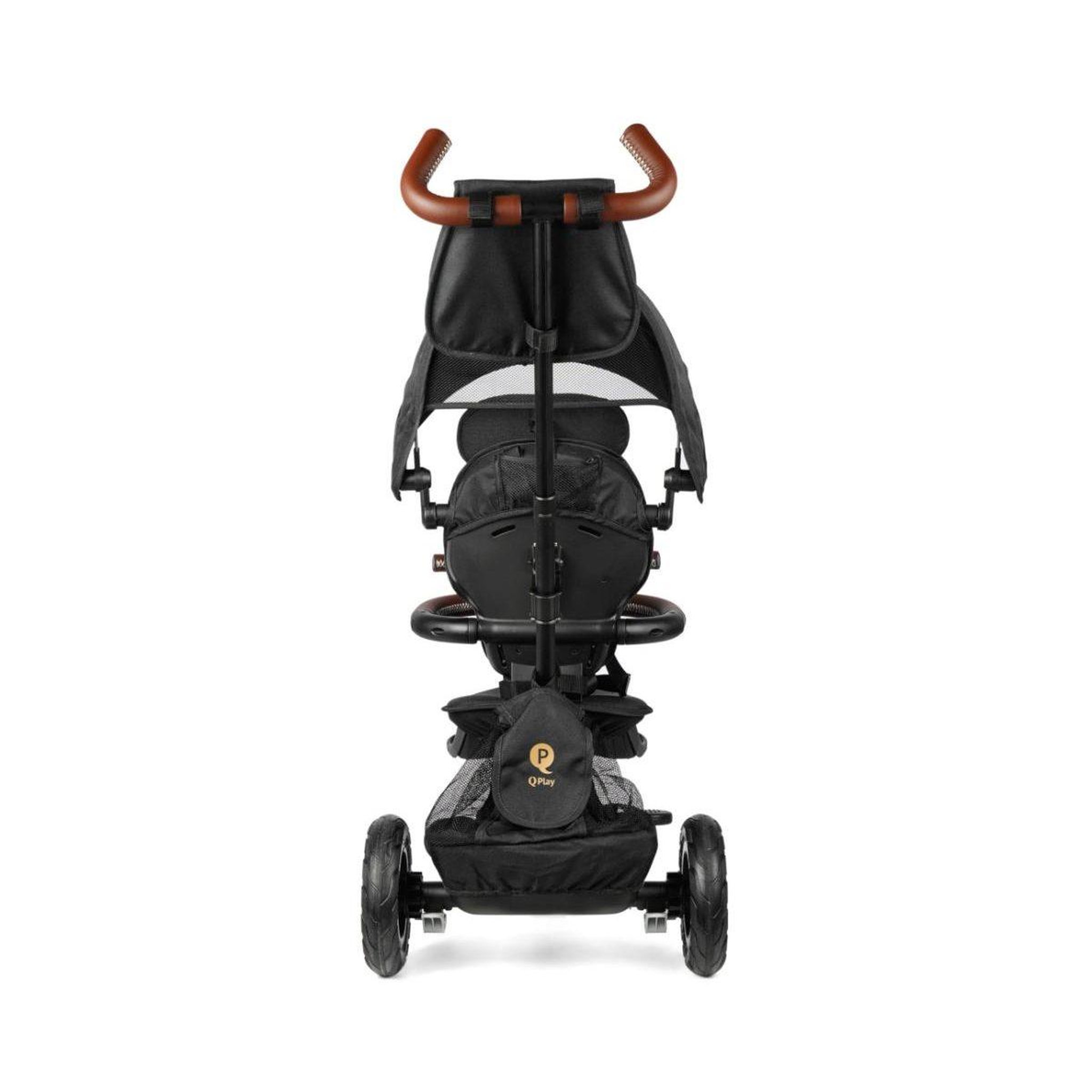 Voir la diapositive 3 : QPLAY Tricycle  rito deluxe noir