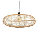 ATMOSPHERA Lampe Suspension en Bambou  Loren  60cm Beige