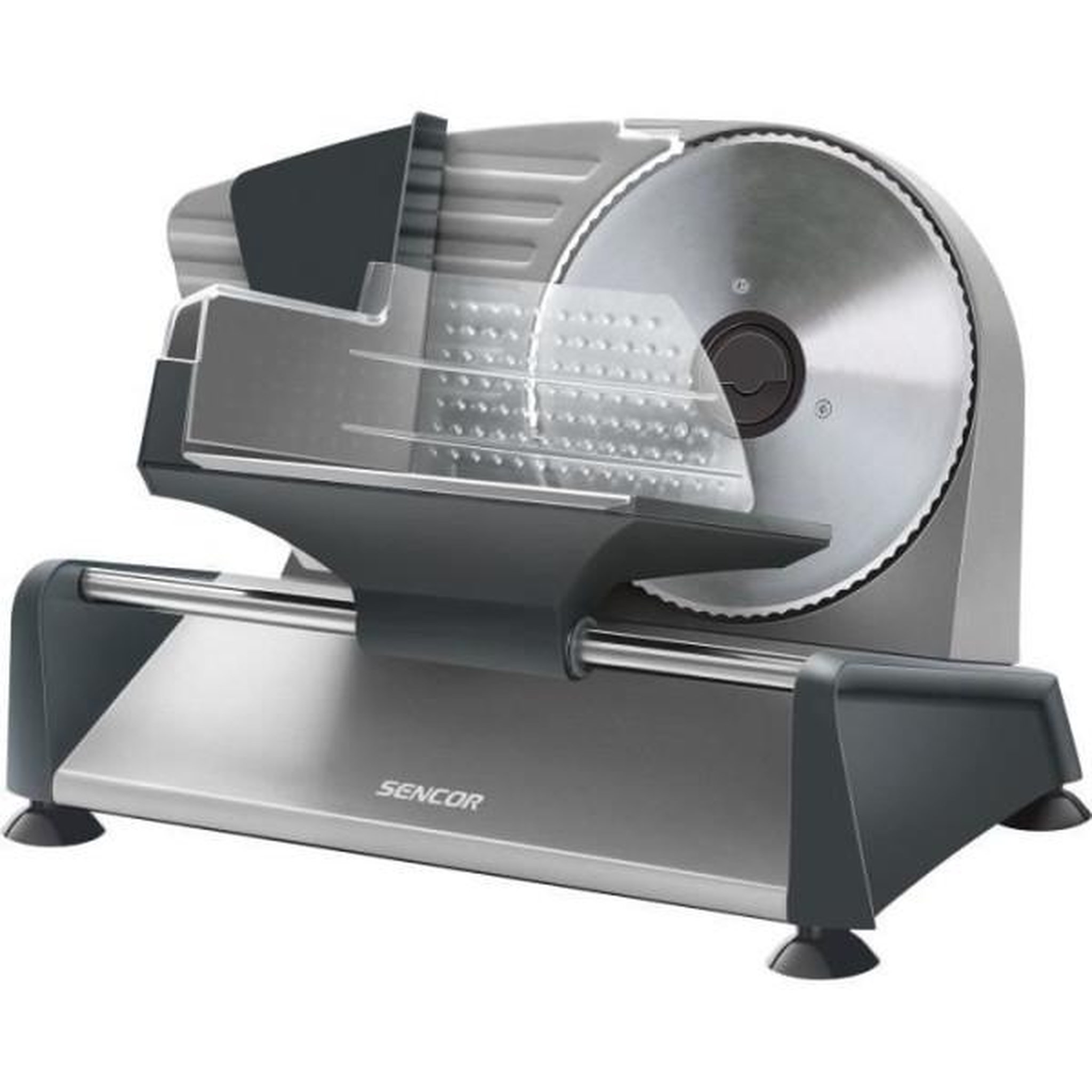 MARKET24 Trancheuse  électrique - SENCOR - SFS 4050SS - 150 W - Epaisseur de tranche : jusqu'a 15 mm - Argent