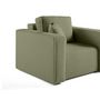 Voir la diapositive 4 : BEST MOBILIER Topaze - fauteuil - en tissu bouclette