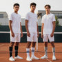 Voir la diapositive 4 : SERGIO TACCHINI Sergio Tacchini Pack de Chaussettes enfant Tennis Crew Lot de 6 Paires