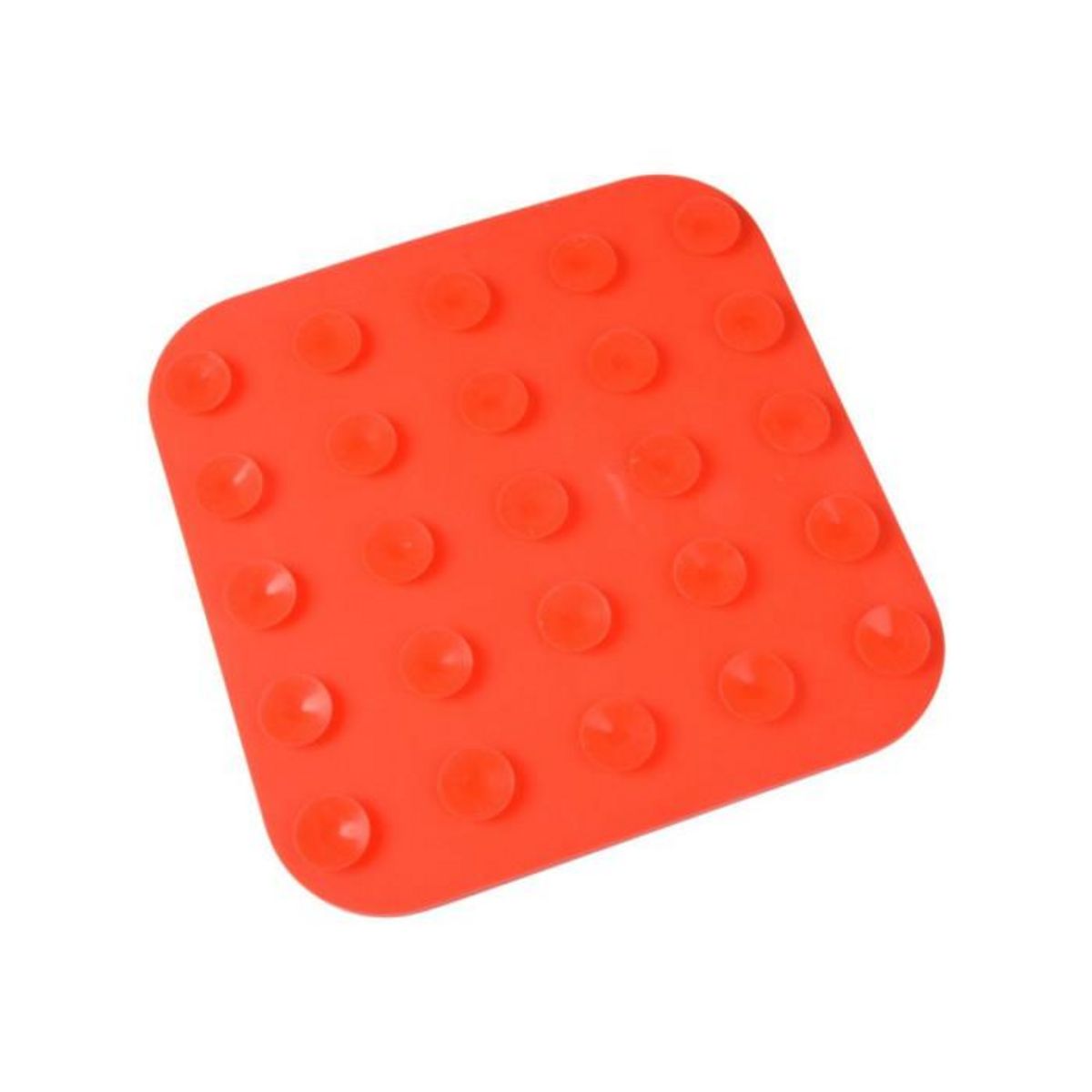 Paris Prix Tapis de Léchage Animaux  Silicone  20cm Rouge
